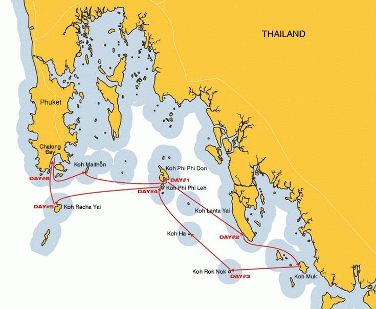 Croisière Aventure dans le Sud de la Thaïlande